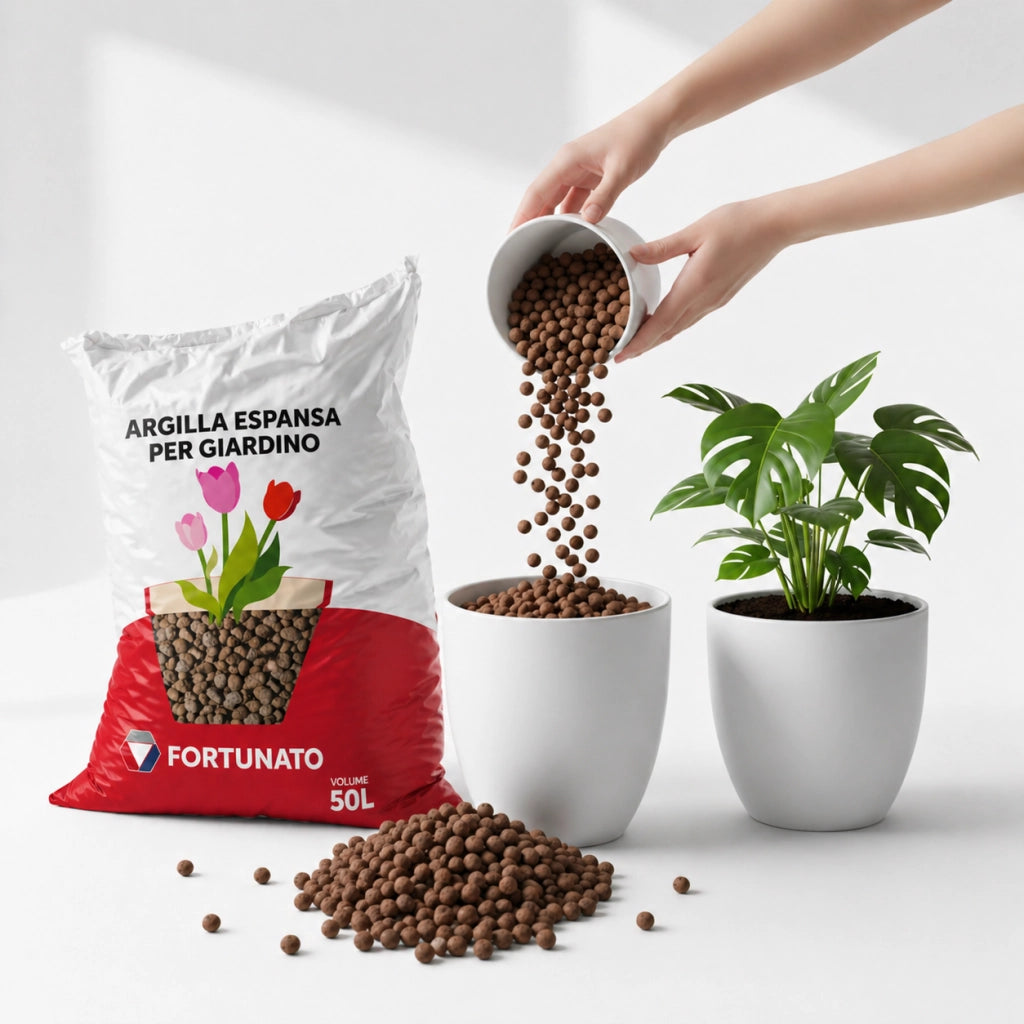 Argilla espansa leggera per piante 50 l 8-20 mm pezzi 10