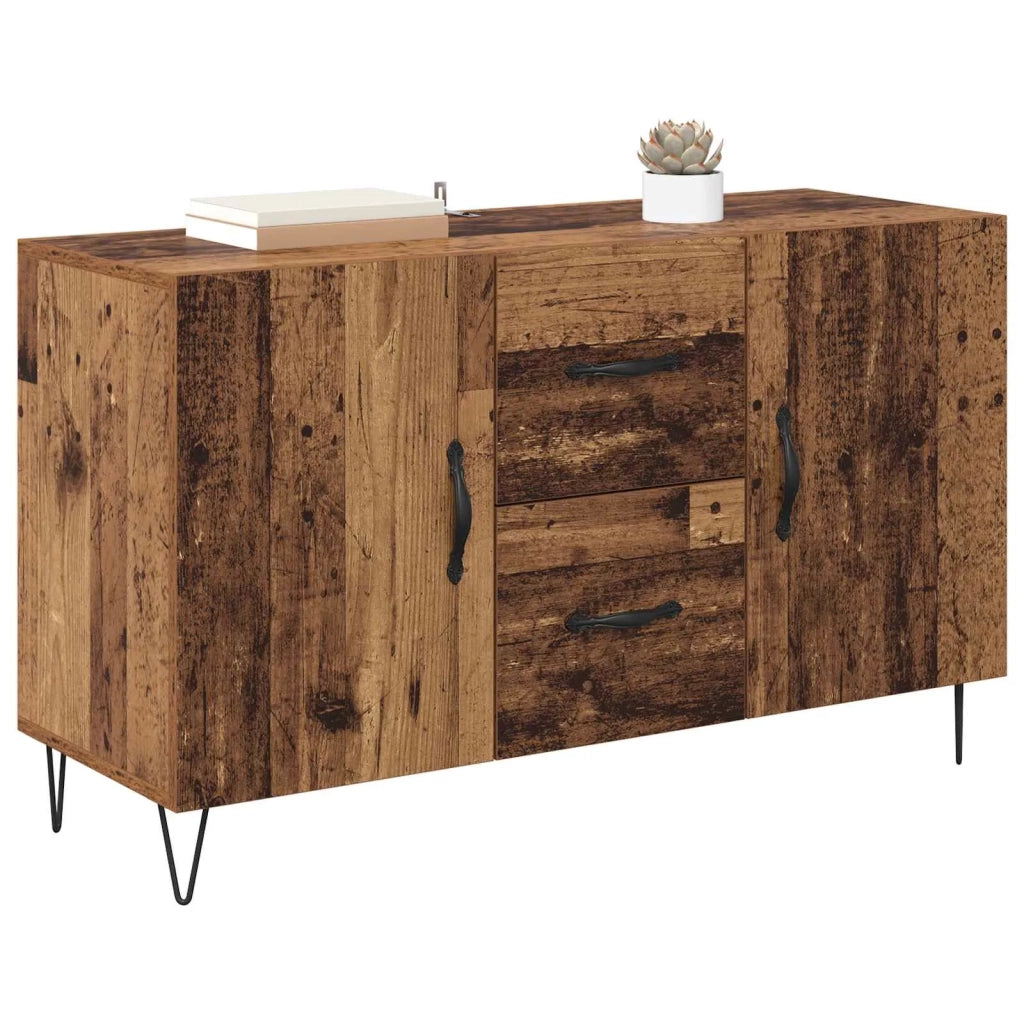 Credenza | Madia | Buffet da pranzo | Armadio da pranzo Legno vecchio 100 x 36 x 60 cm Legno multistrato