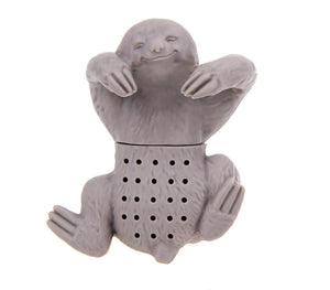 Infusore a forma di Bradipo in plastica siliconata per tisane camomilla