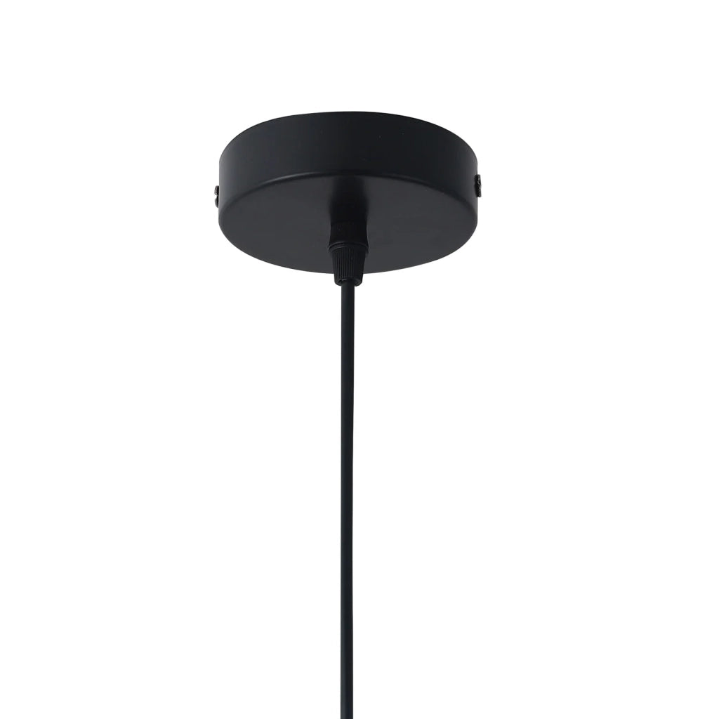 LÚZETE - LAMPADA DA SOFFITTO IN CRISTALLO TAGLIATO AMBRA HAKANA