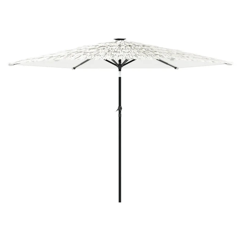 Ombrello | Parasolne Giardino con Palo in Acciaio Bianco 288x288x225 cm