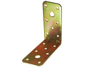 PIASTRA DI GIUNZIONE AD ANGOLO ART.869- - mm.40x90x90 - spessore mm.2,5 - 30 pezzi