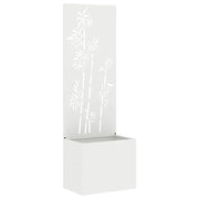 Schermo per privacy in giardino Floreale Bianco 50 x 150 cm CFW2740510