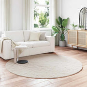Tappeto antiscivolo in sintetica di coniglio OLITE Beige 42021649