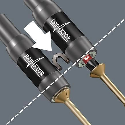 Wera 05057684001 punta per cacciavite 9 pz