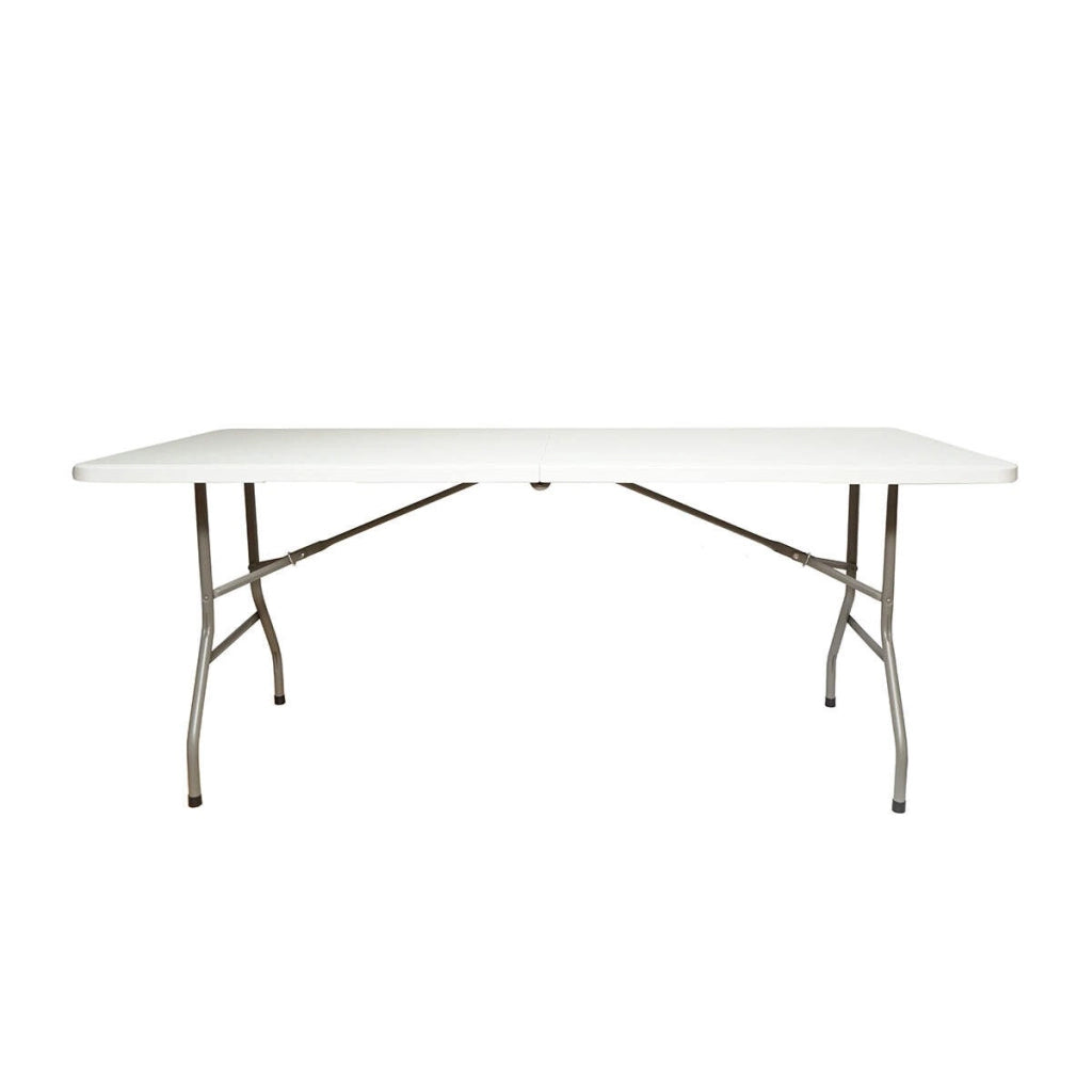 Tavolo pieghevole da giardino con maniglia 180x74x74 cm