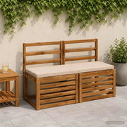 Cuscino per panchina SOEST 100% Poliestere Crema 948812