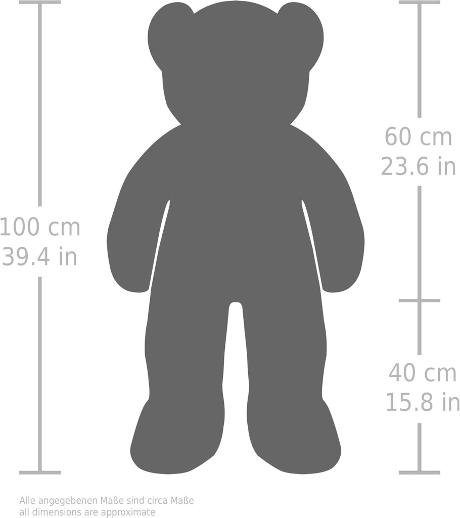 Orsacchiotto Peluche XXL 100cm  grande e morbido