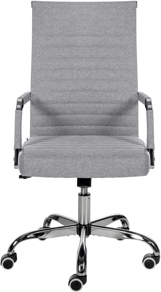 Sedia Da ufficio Amadora grigio,Tessuto