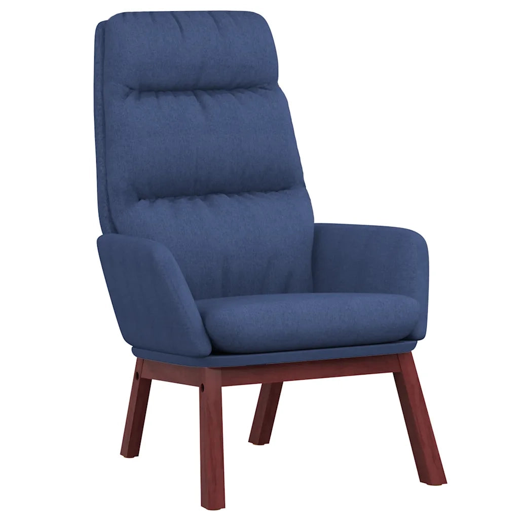 Sedia Relax Blu in Tessuto 341163