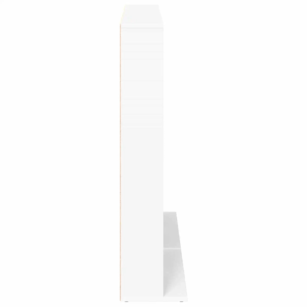 Mobile per CD 2 pz Bianco 65 x 23,5 x 97,5 cm 8012675