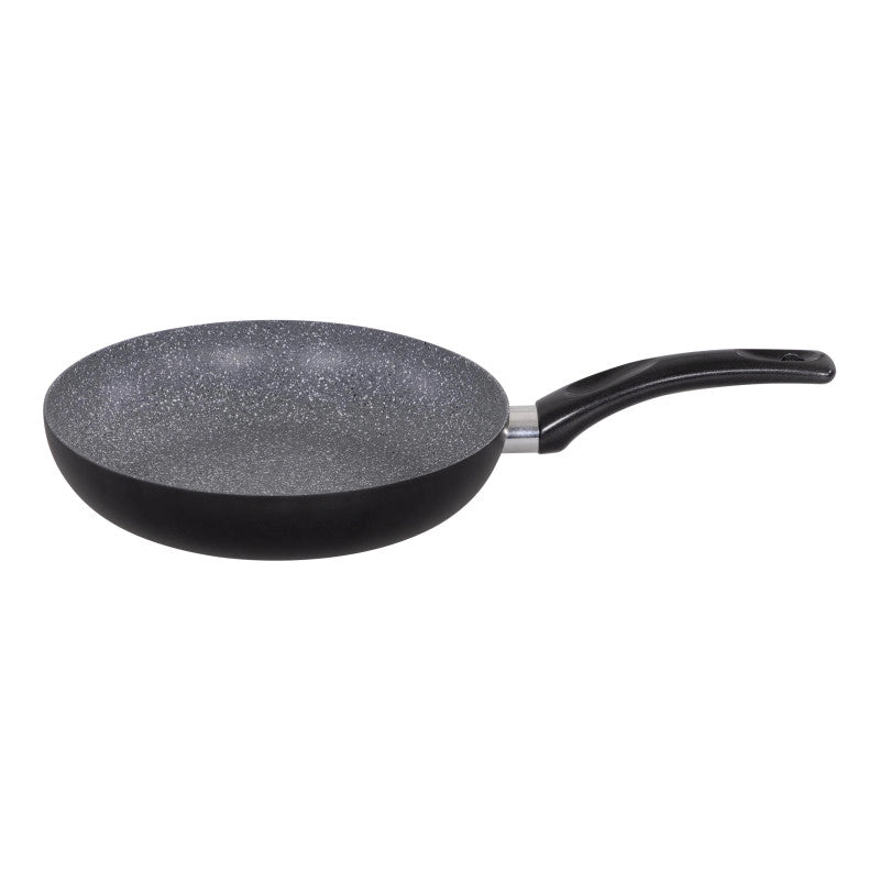 Set di 2 Batteria 7pz Gaia Alluminio Stampato Fondo Induzione Interno Effetto Marmor