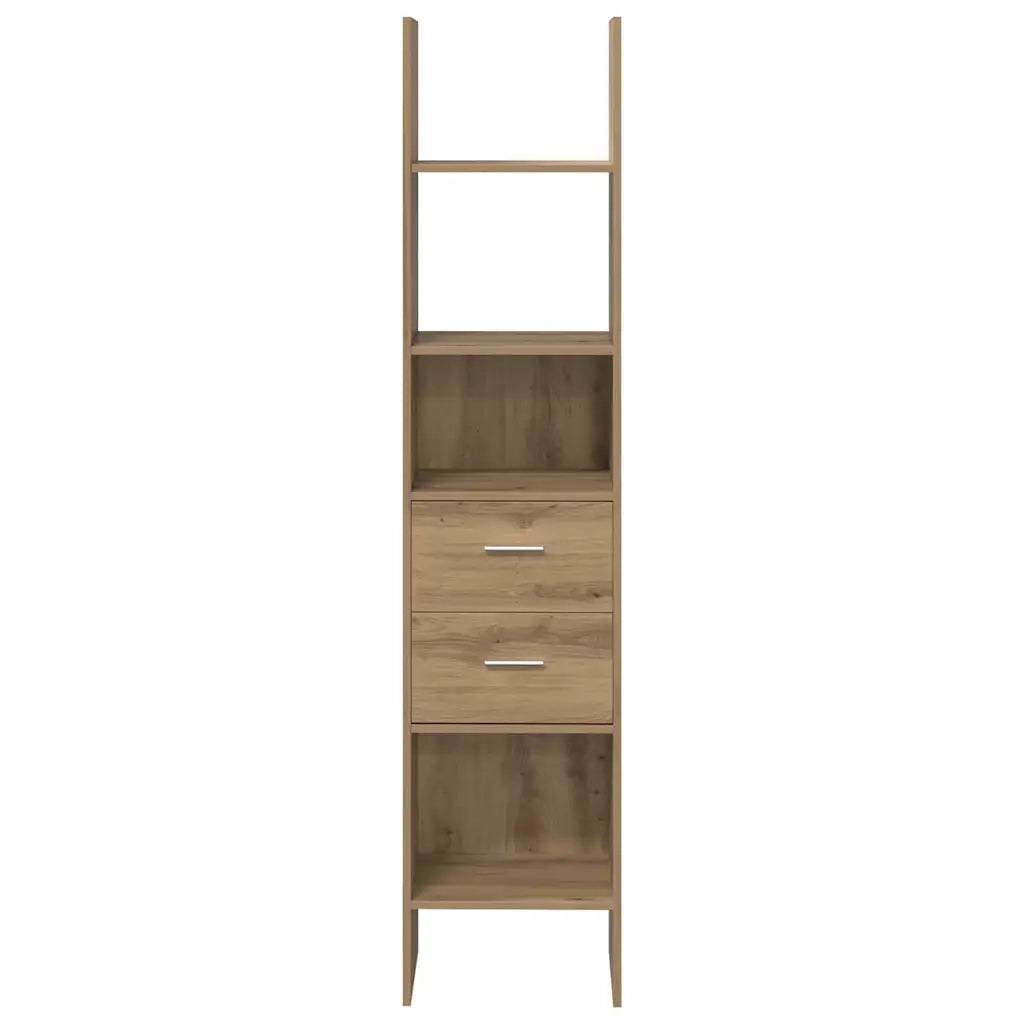 Armadio per Libri rovere artigianale 40 x 35 x 180 cm 875440
