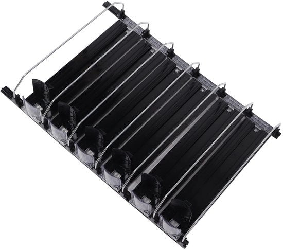 Dispensatore automatico per bottiglie e lattine - Flessenwateropdringer - Verstelbare larghezza - Materiale ABS resistente - Duraturo e resistente agli urti