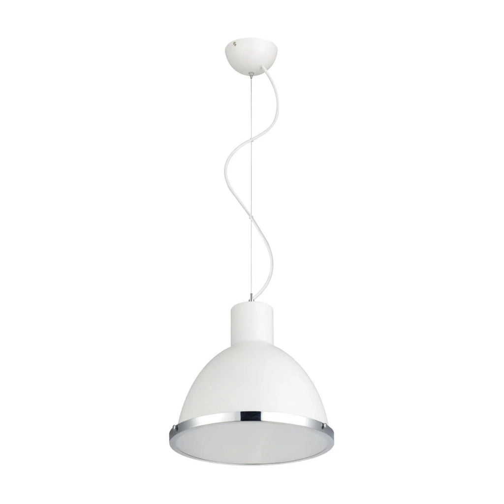 LÚZETE - LAMPADA A SOSPENSIONE BIANCO COLTON