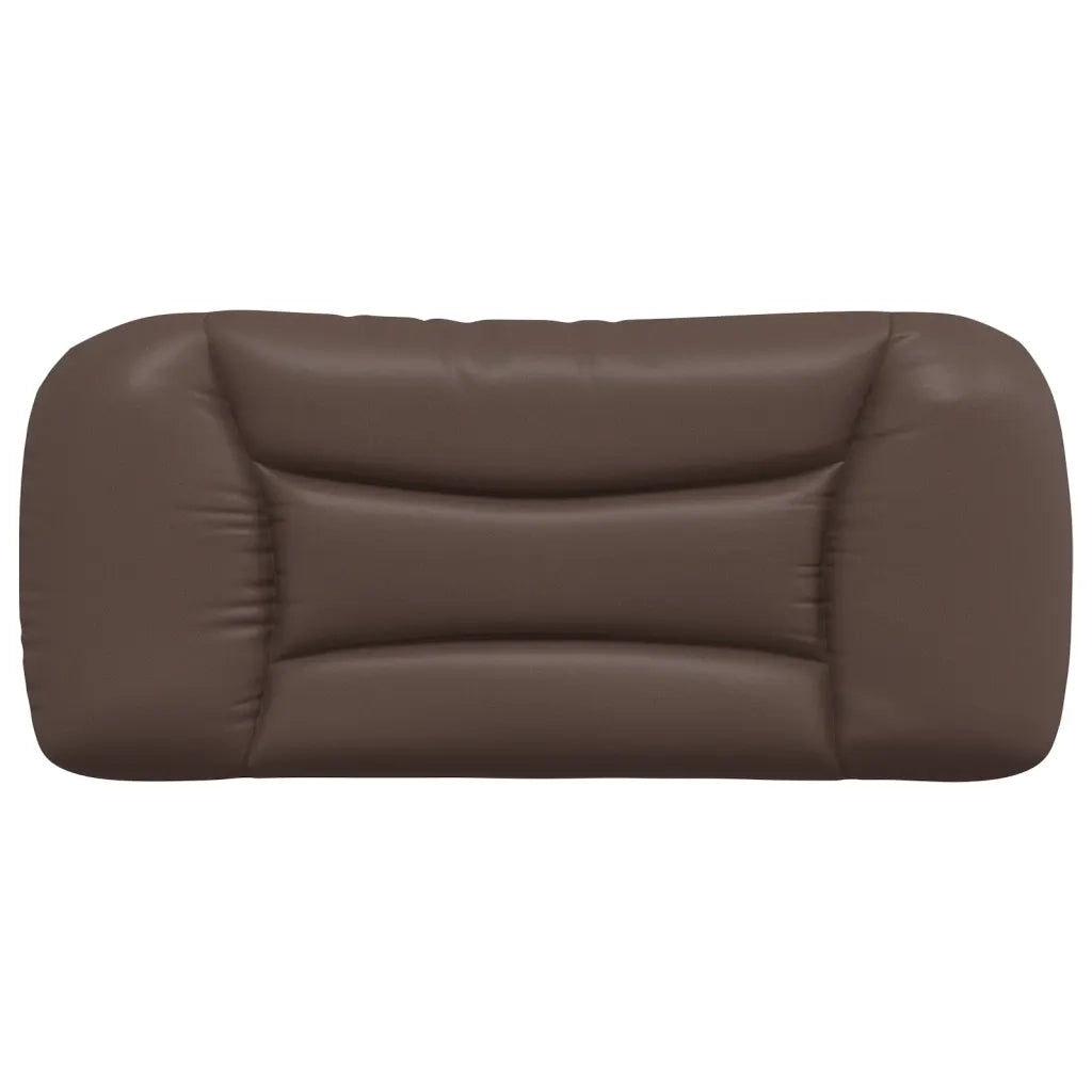 Cuscino Testiera Hvar Marrone 80 cm in Similpelle CFW7111128