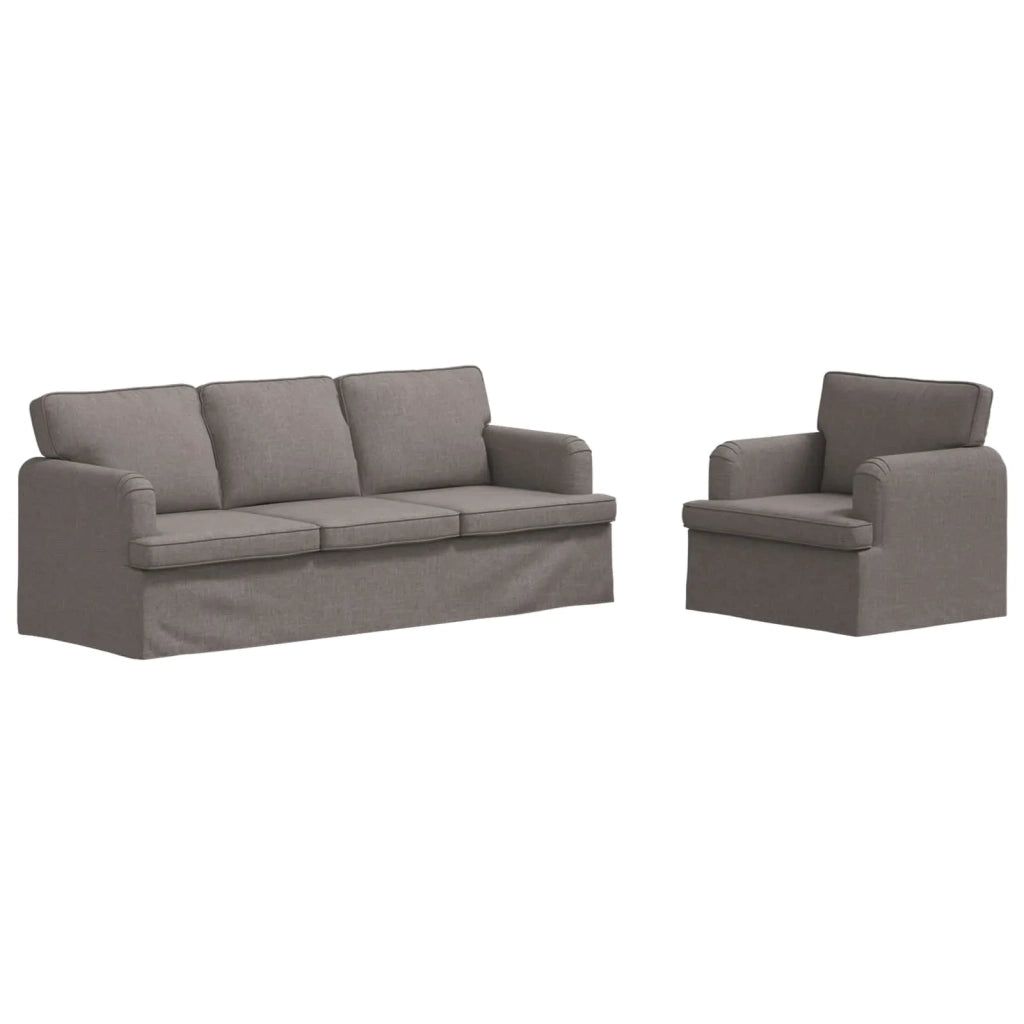 Set di divani 2 pcs Talpa 201 x 80 x 85 cm Tessuto