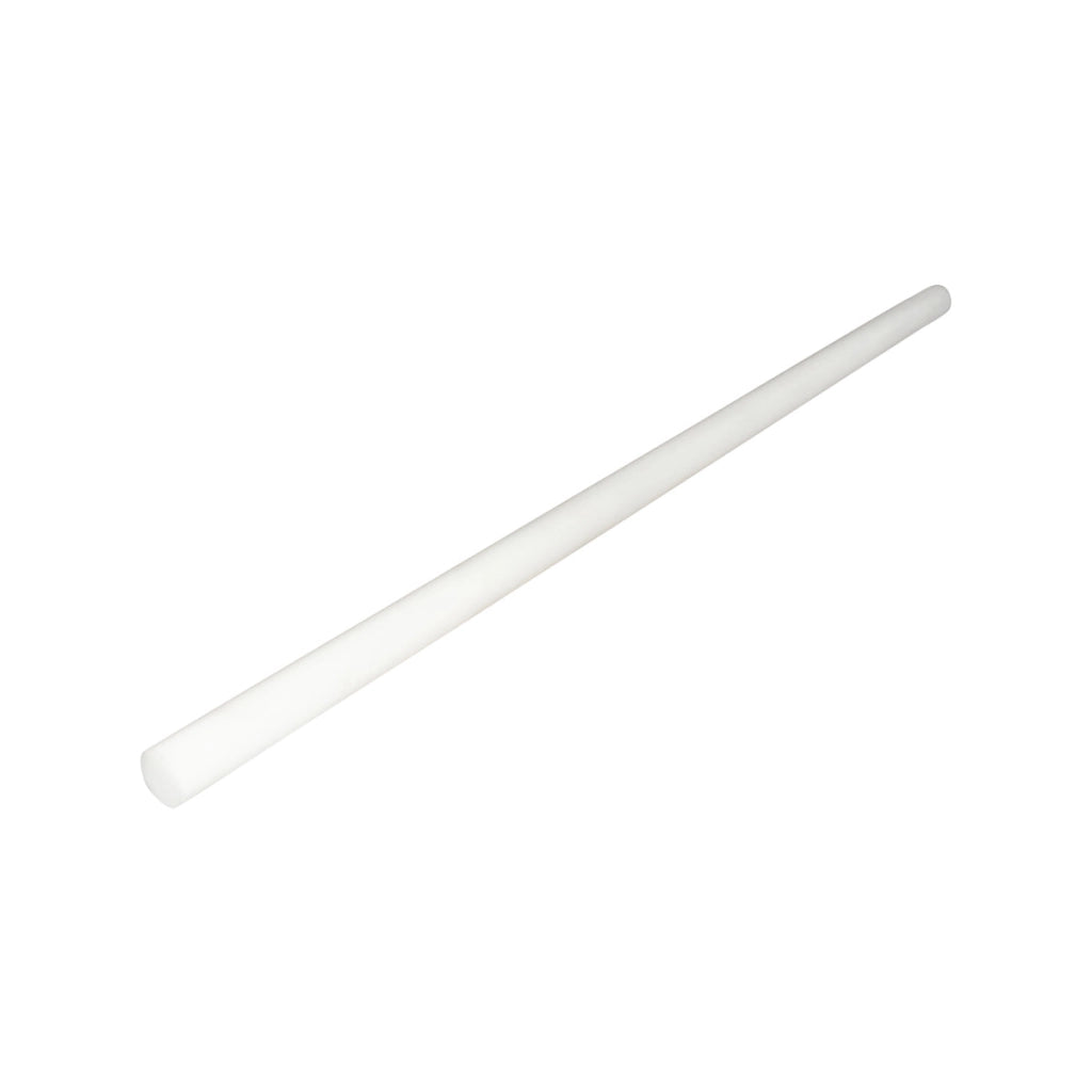 Barra di poliammide PA6 bianca 1000x80mm 6.3 Kg