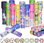 Caleidoscopi a 12 facce - Giochi educativi per bambini - Retro classico caleidoscopio - Preziosi regali per compleanni e natale - Coloretti variabili.