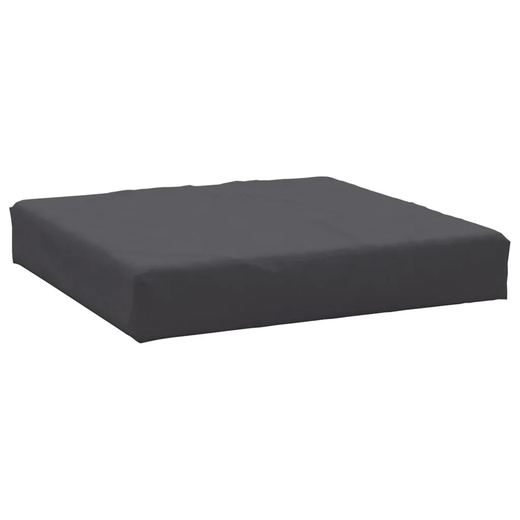 Cuscino per Pallet Antracite 60x60x6 cm in Tessuto 315076