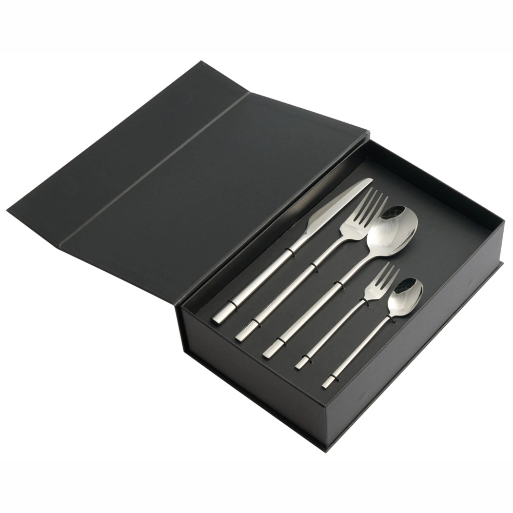 Set di posate da 30 pezzi per ogni occasione in Acciaio inossidabile Argento posate per ogni occasione