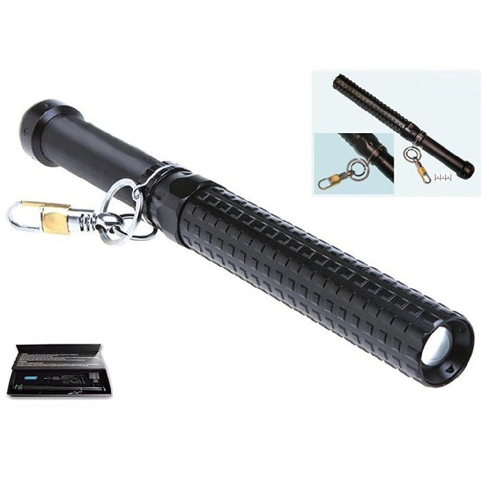 Trade Shop - Torcia Tattica Militare 5000w 8800mah Bl-b96 Ricaricabile Led Con Zoom + Cono -