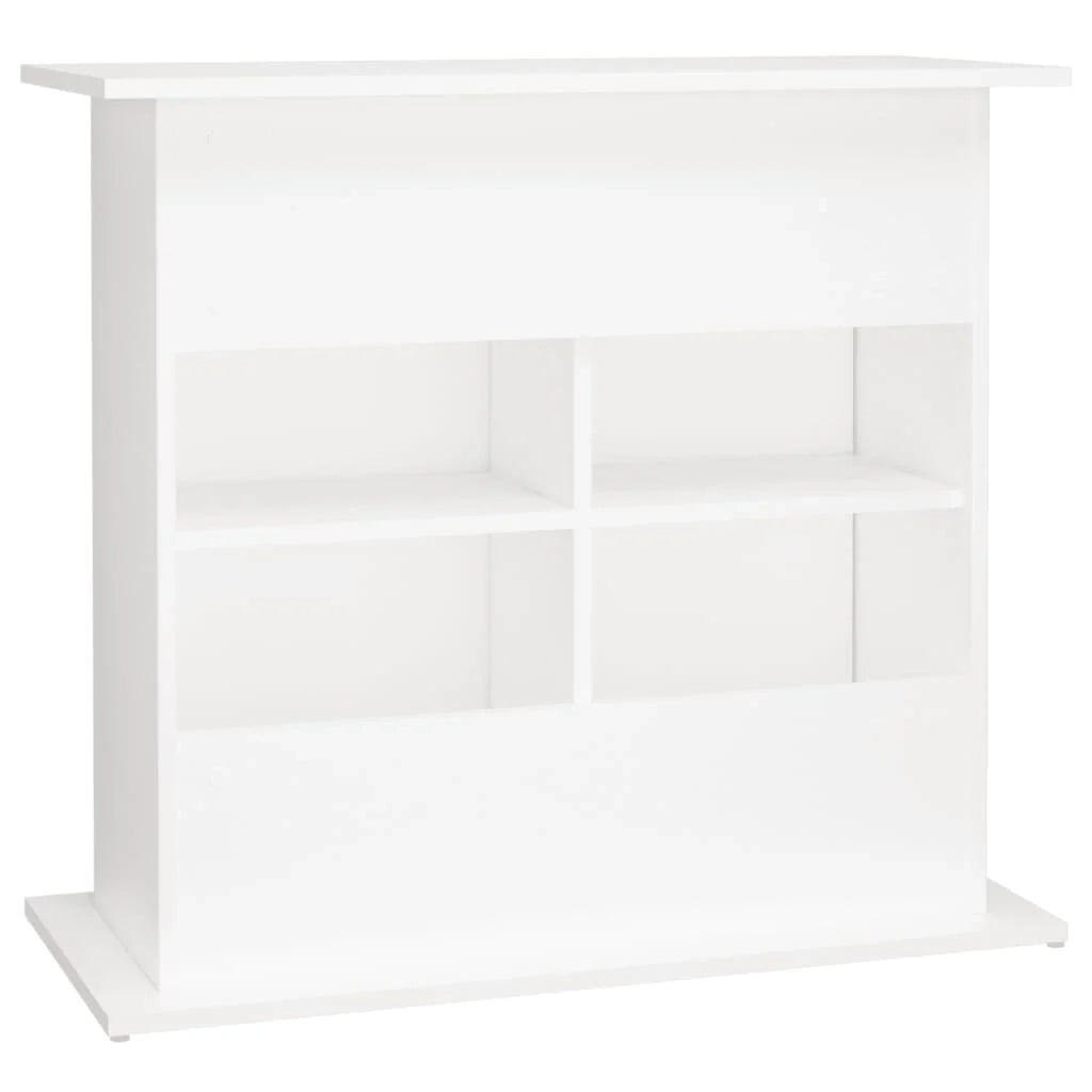 Base per mobiletto per acquario 81 x 36 x 73 cm legno ingegnerizzato bianco 02_0045073