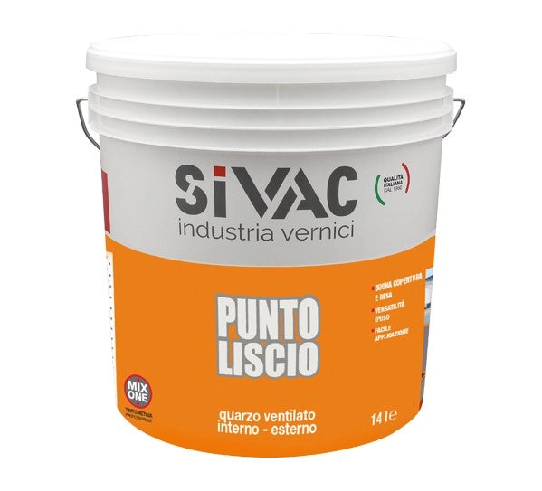 QUARZO ACRILICO PUNTO LISCIO LT.4 BIANCO