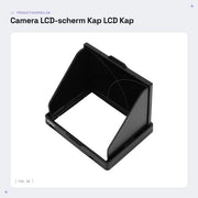Schermo LCD a zona di blocco della luce solare - Capo d'ombra - Adatto per A7/A7M2/A7R2/A7M3/A9 - 3,0 Pollici - Antiscivolo - Resistente agli urti