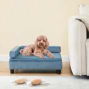 Cuccia Per Animali Domestici Salkonssad Imbottita con Cuscini - Blu [en.casa]