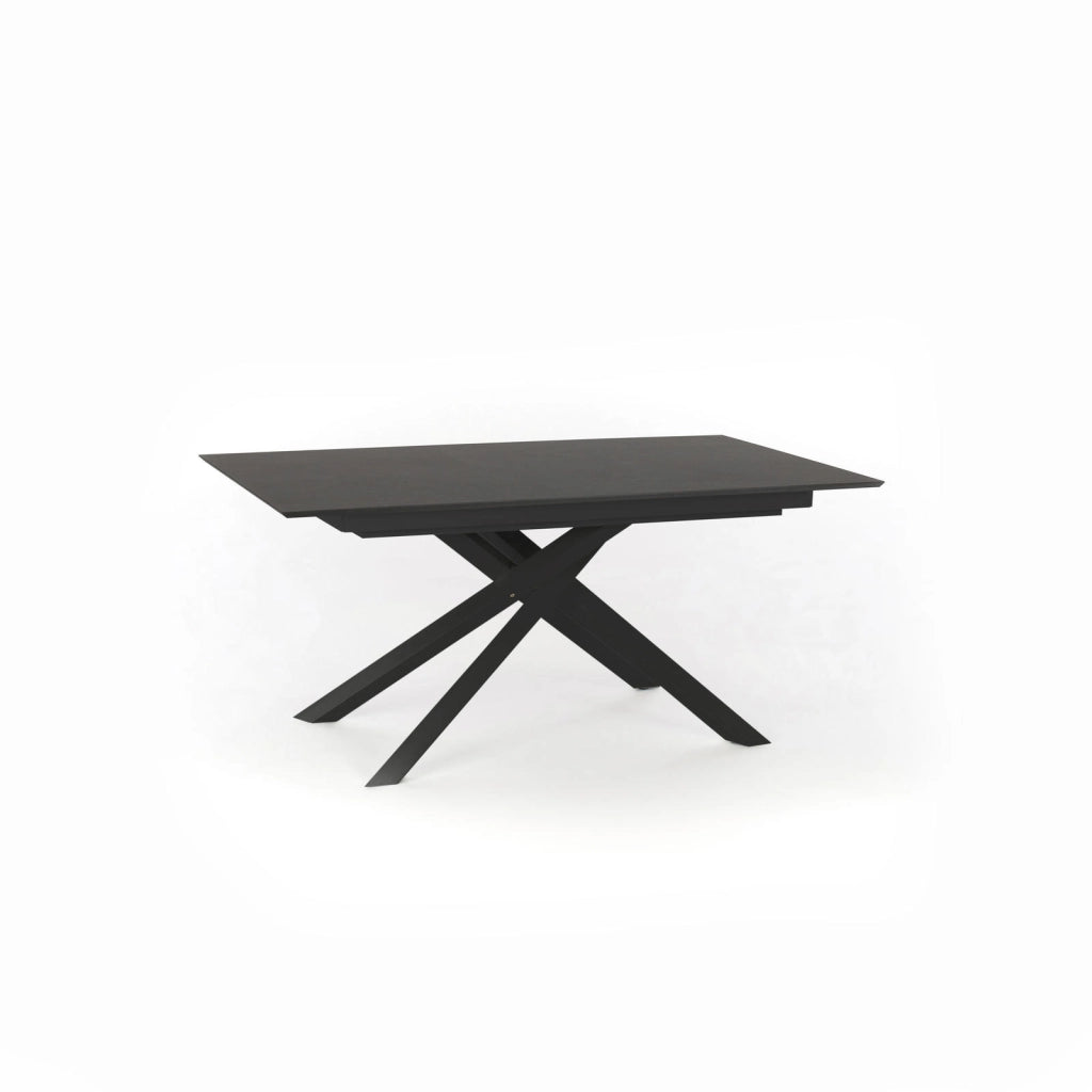 Xavier - Tavolo Allungabile (170/270 x 90 cm) in HPL su MDF Grigio Scuro