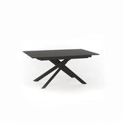Xavier - Tavolo Allungabile (170/270 x 90 cm) in HPL su MDF Grigio Scuro