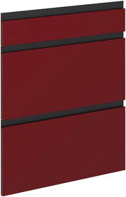 Frontale cucina R-Line, Rosso, 59.6 x 71.3 cm frontale del mobile per mobile base con cassetti