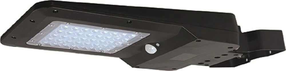 Vigor 3478540 Buran Proiettore LED con Pannello Solare 15W 1600lm IP65 Sensore Crepuscolare e Movimento