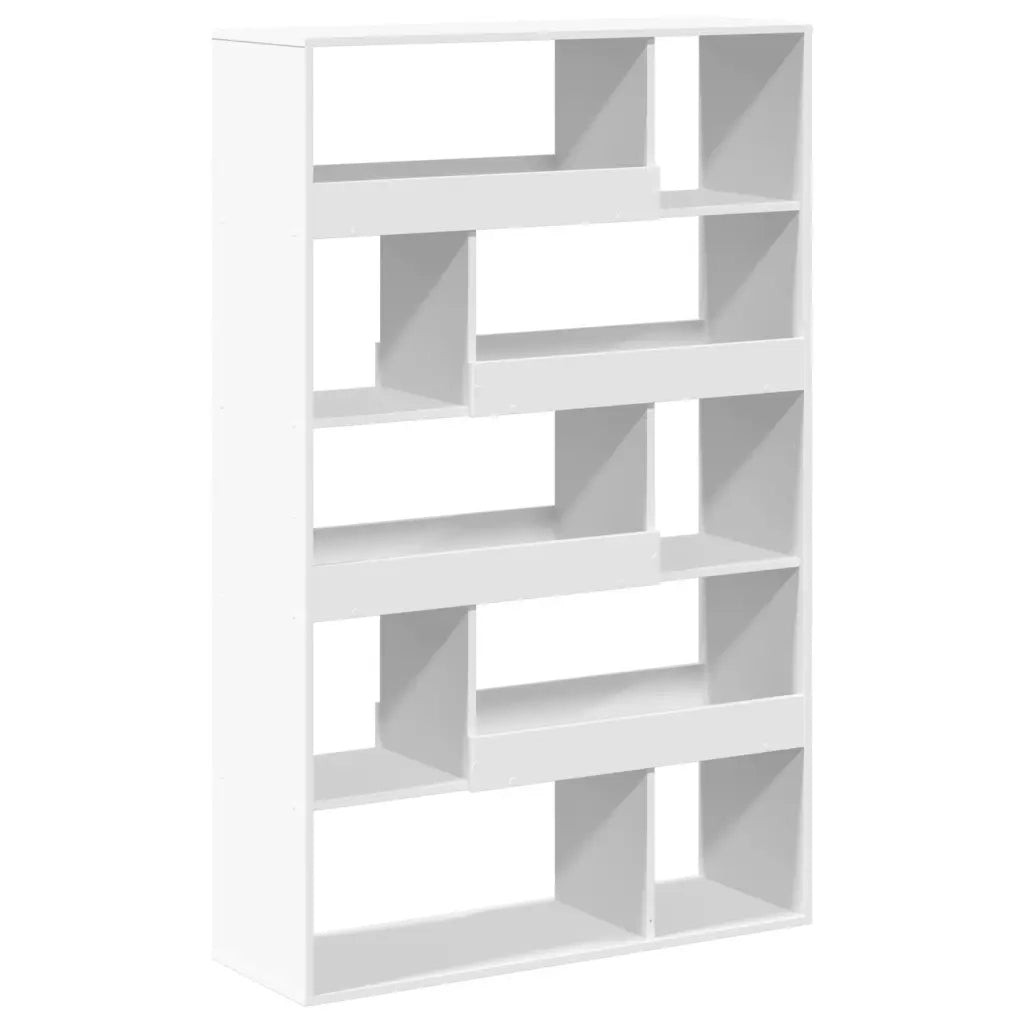 Libreria-Scaffale per Libri-Mobile di Stoccaggio Bianca 100x33x156,5 cm in Truciolato 940357
