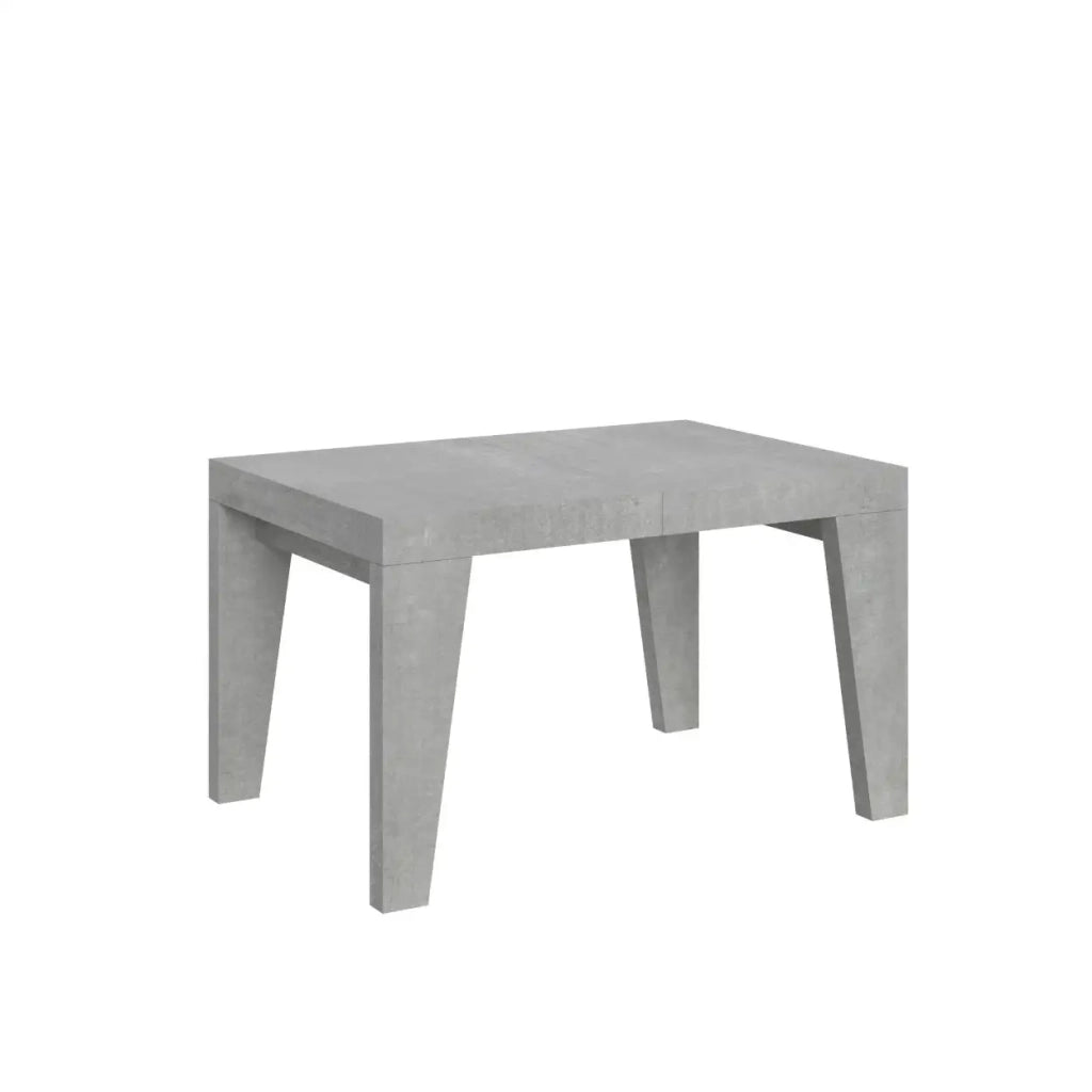 Tavolo allungabile 140/244x90 cm Naxy colore cemento