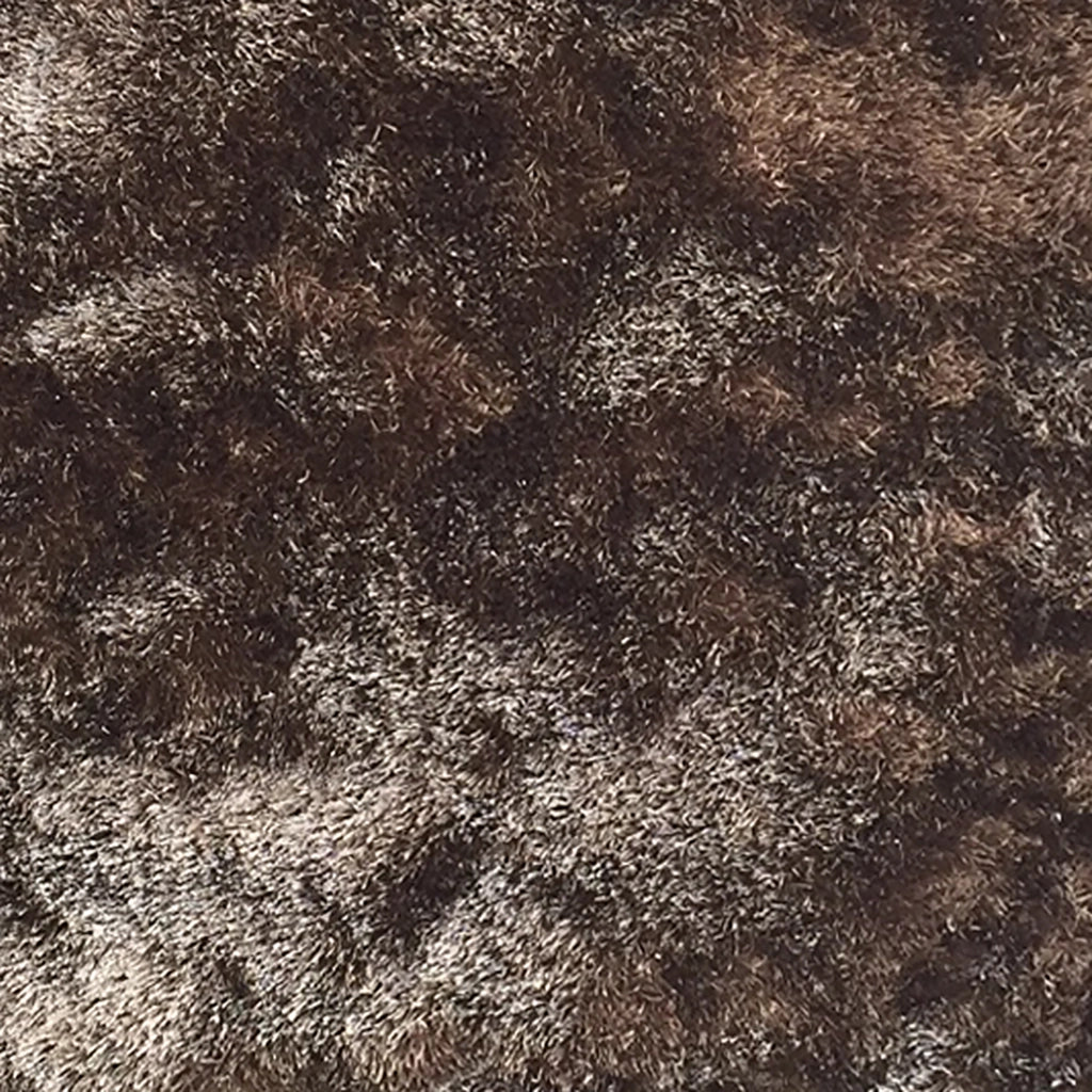 Latemeri, Tappeto Altezza Pelo 35 mm 100% Poliestere, 140x70 cm Bronzo