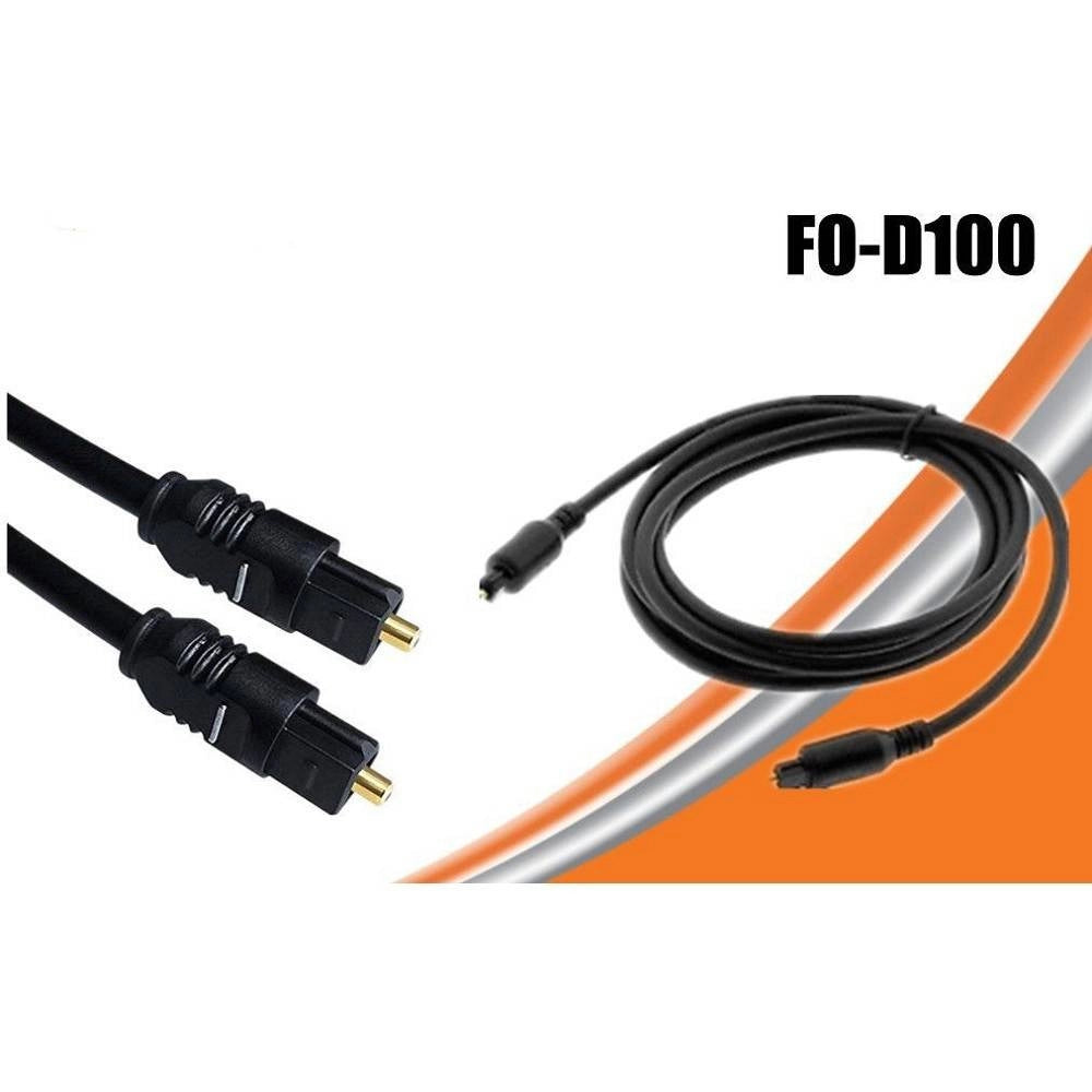 Trade Shop - Cavo Otg Ottico Coassiale Segnale Audio Digitale Da 10 Metri Per Tv Hifi Fo-d100 -