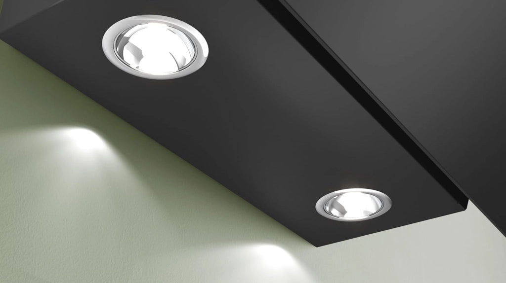 Cappa A Parete Bosch Serie 2 DWK85DK60 Vetro Nero Classe A (A32,5xL79xP32,5) Programma intensivo