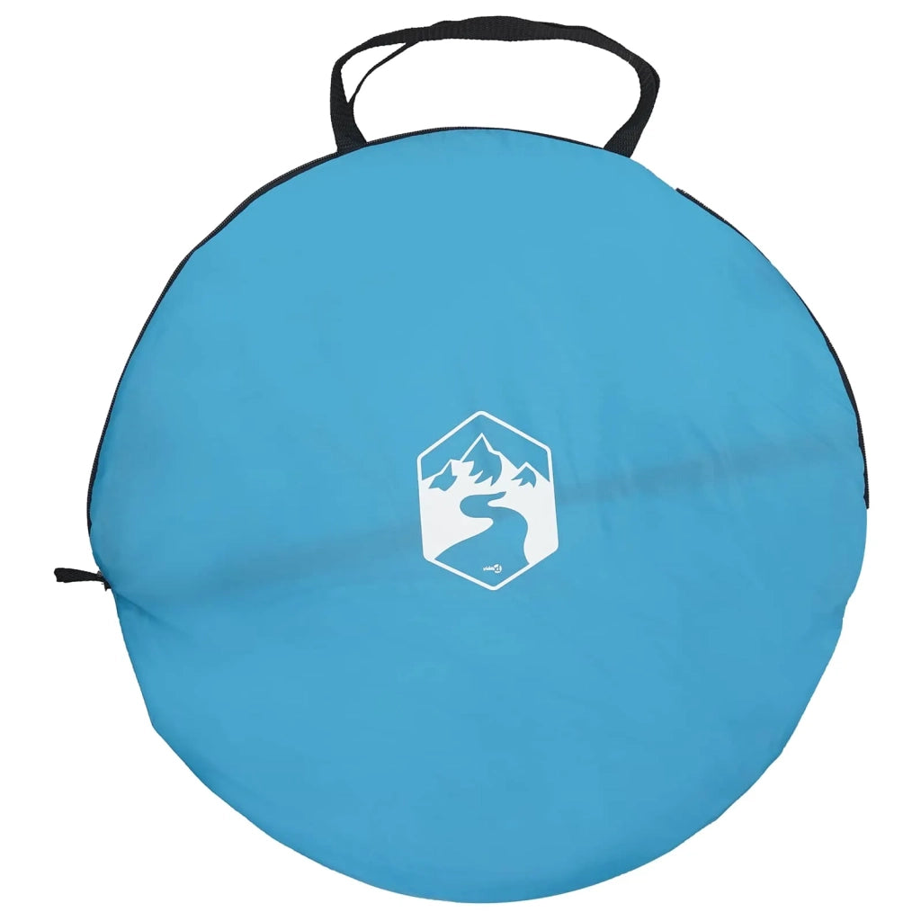 Tenda per toilet pop-up con corda sospesa Blu 97 x 126 cm 42017437