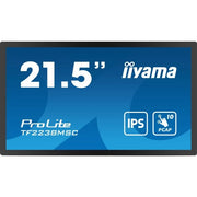 Iiyama tf2238msc-b1 visualizzatore di messaggi pannello a digitale 55,9 cm (22") led 600 cd/m² full hd nero touch screen