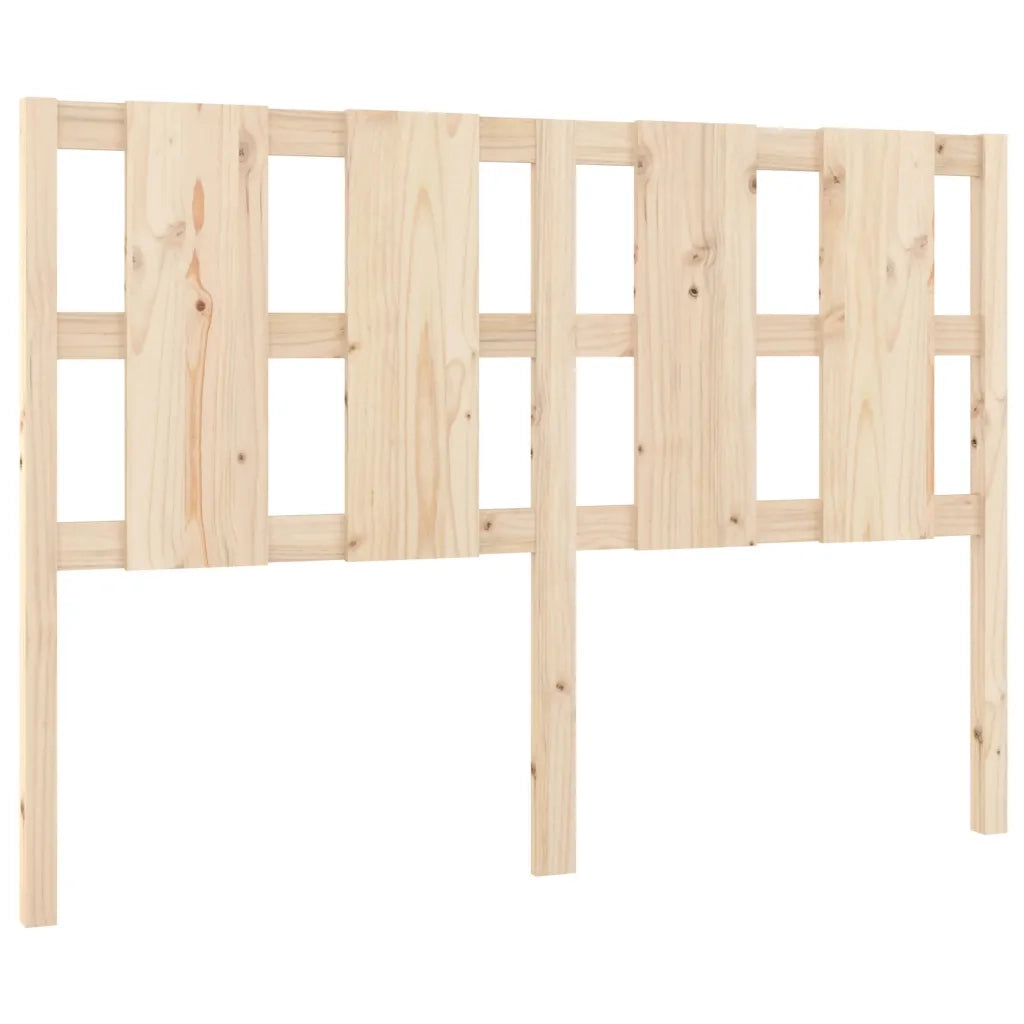 Testiera per Letto-Testata-Testiera Decorativa 145,5x4x100 cm Legno Massello di Pino 577580