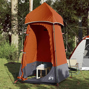 TendaPrivacy Grigia e Arancione 121x121x225 cm TaffetÃ  190Tcod mxl 89708