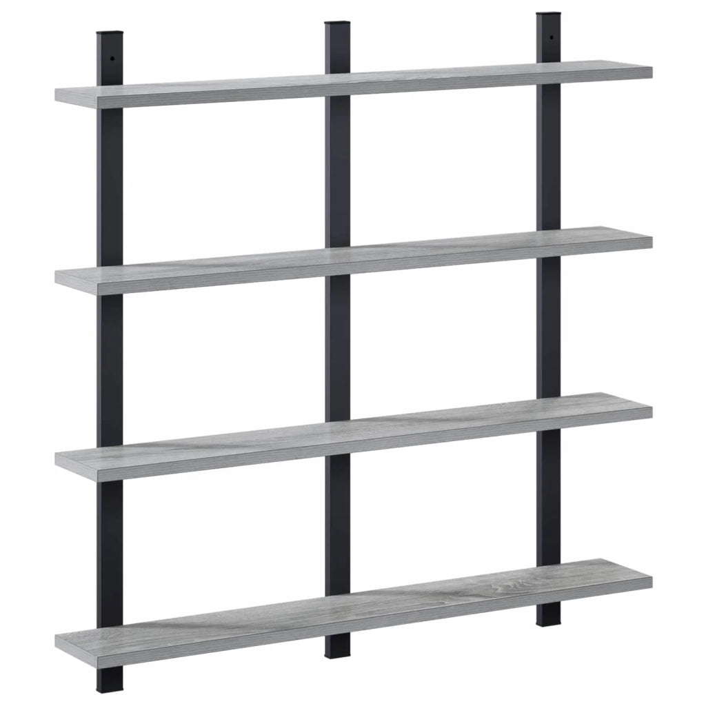 Scaffale da parete Sonoma grigio 79.5 x 13.5 x 80 cm 8020380