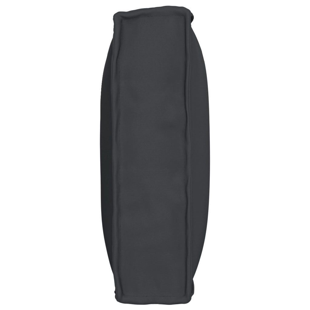 Cuscino per Pallet per Schienale Nero 80x40x12 cm Tessuto Oxford