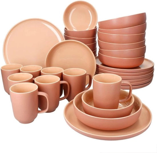 Servizio da 8 Persone - Servizi - Set di Cucina - Set di Cucina di Lusso - Porcellana
