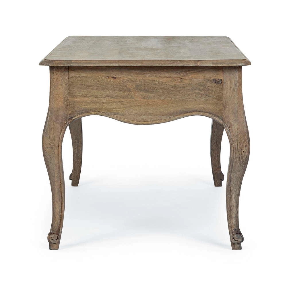 Tavolino in Legno Antico Vintage con Cassetto Domitelle Bizzotto