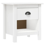 Comodini Hill 2 pz 46x35x49,5 cm Legno Massello di Pino 288968