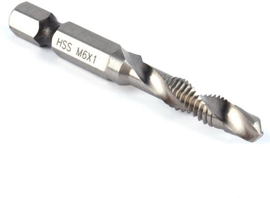 Tappo a 6mm con testa a 6 facce - M6 - Integrazione per foratura e tappatura - Formato 6mm - Borchie - Adatto per lavorazione metallica