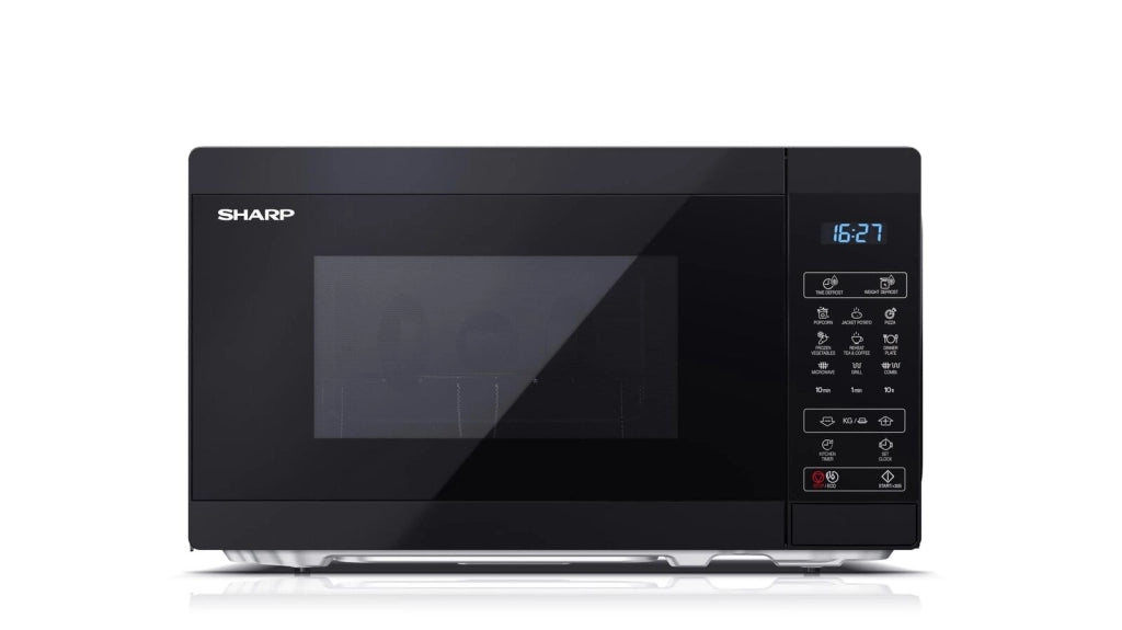 Sharp YC-MG02E-B forno a microonde Superficie piana Microonde con grill 20 L 800 W Nero
